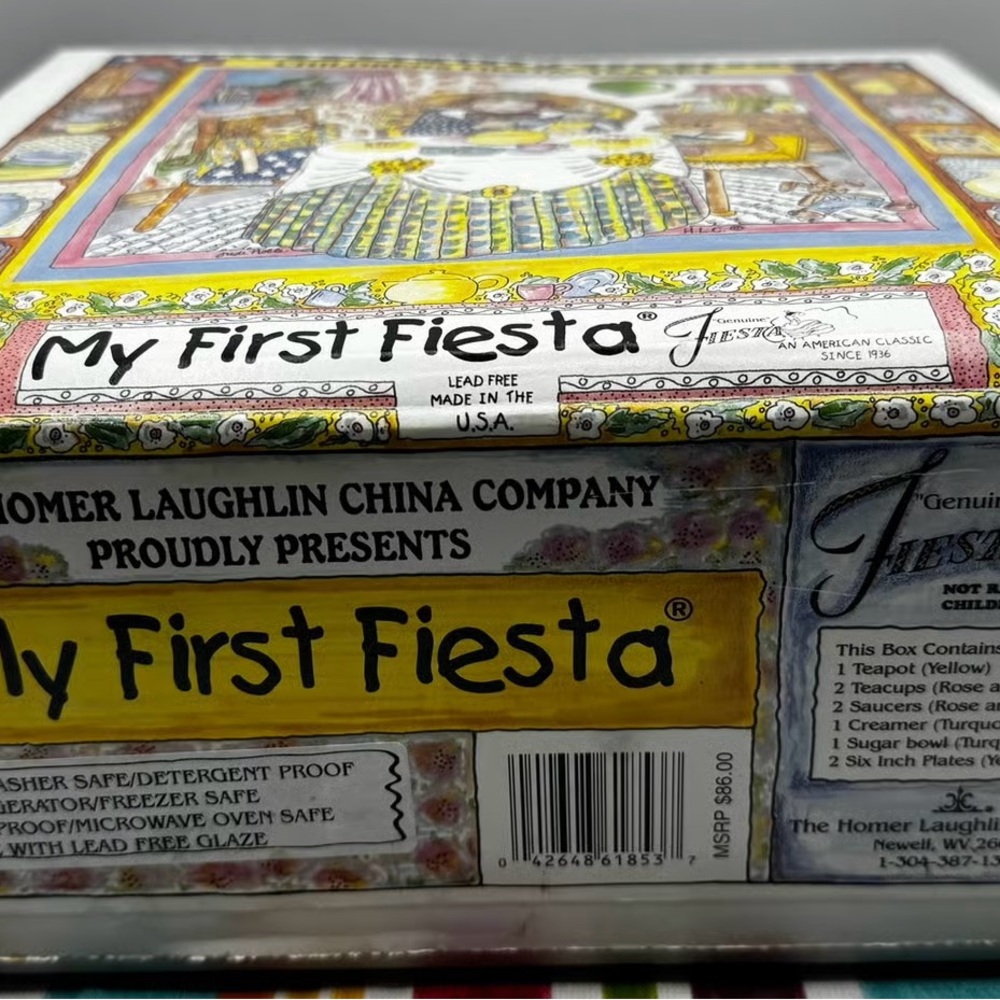 Fiesta My First Tea Set - Colorful Design - Picture 2 of 2